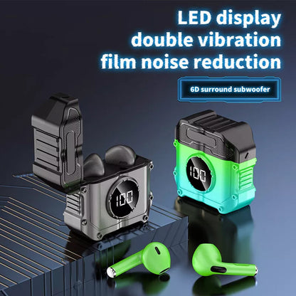 BowLift | Noise-cancelling Digital Display Bluetooth Headphones