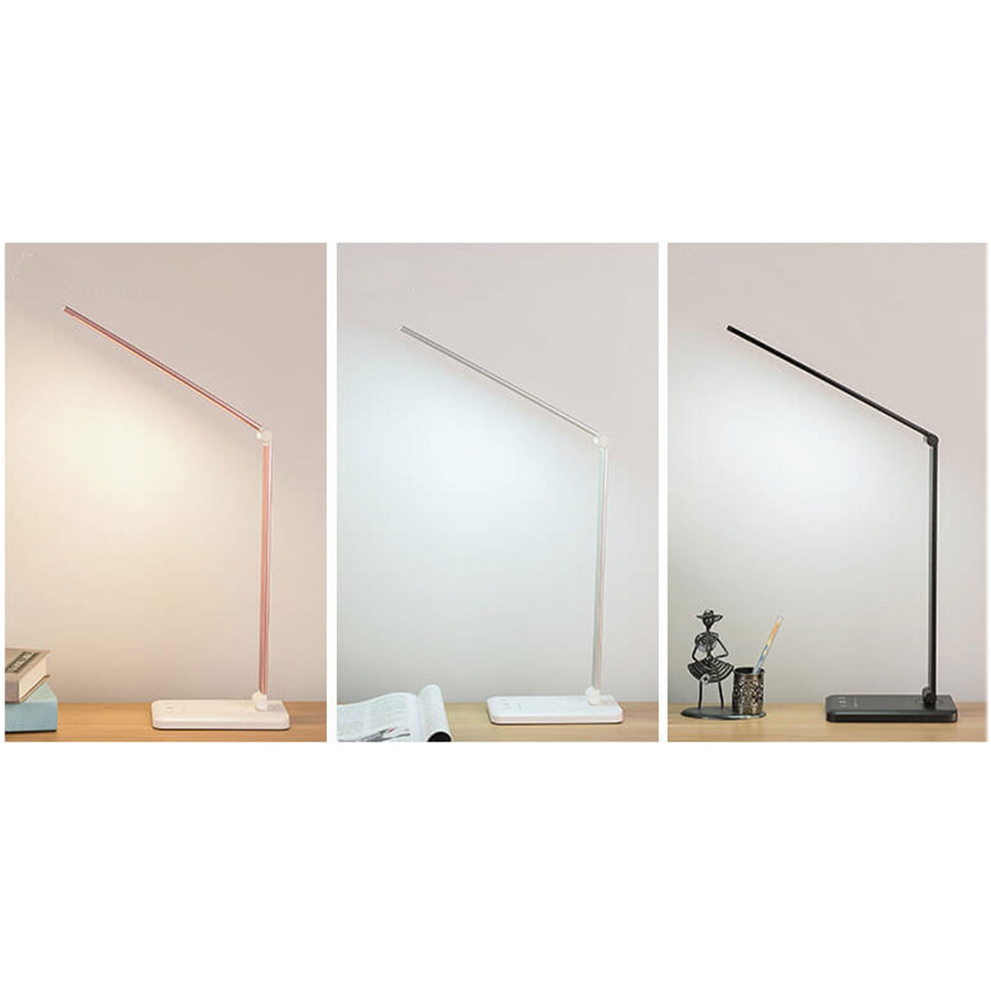 Brehn | Nordic Creative Foldable Touch Dimmable LED Desk Lamp