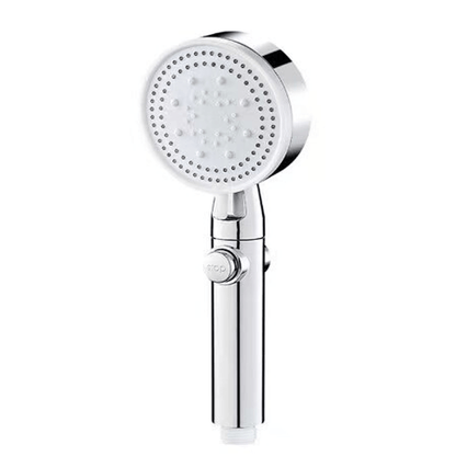 FlowControl Shower Head with 5 Settings and Push Button | Skanto