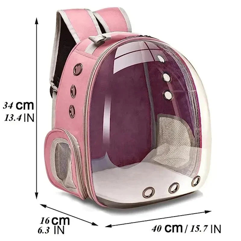 PawsJourney Pet Backpack Bowlift