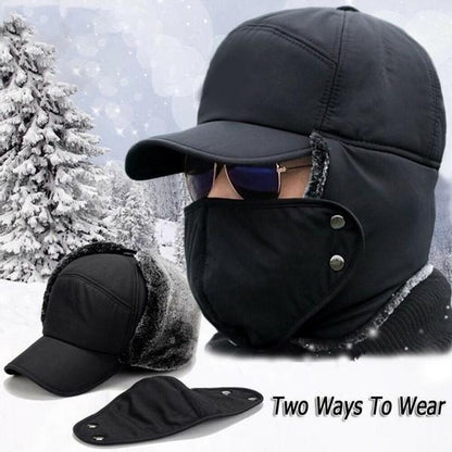 Skanto | Unisex Windproof & Warm Hat with Ear & Face Protection