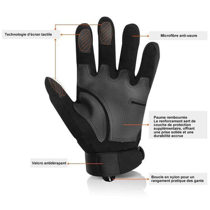 Military Tactical Full Finger Gloves | Skanto