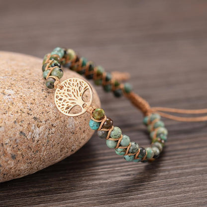 Handmade Tree of Life Bracelet Braided | Skanto