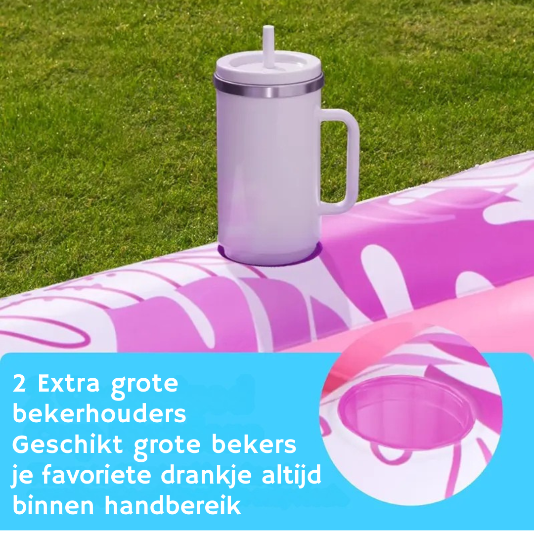Skanto | SunLounge Inflatable Sun Pool – Comfortable Lounger for Garden or Balcony