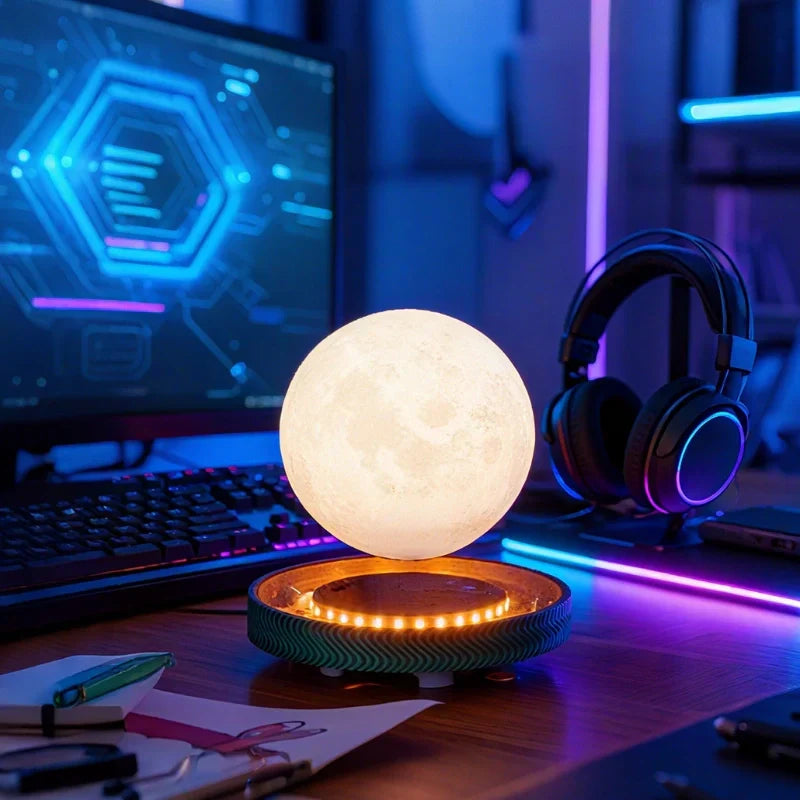 BowLift | EtherealOrbit Levitating Lamp