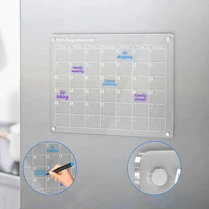 BowLift | Calendly™ - Acrylic Magnetic Calendar Board