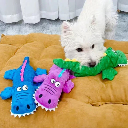 Sandsberg Crocodile Plush Toy for Aggressive Chewers 🐊