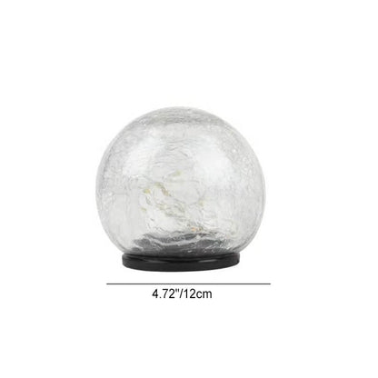 Solar Modern Minimalist Glass Floor Decoration LED Outdoor Landscape Light | Kalsten