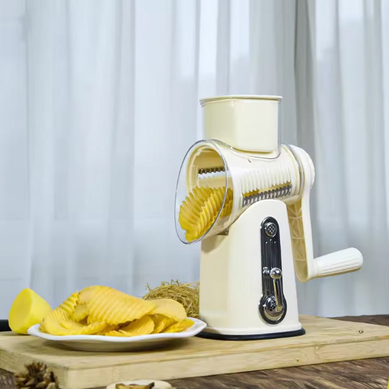 5 in 1 Vegetable Cutter Slicer, Rotary Cheese Grater | Bowlift