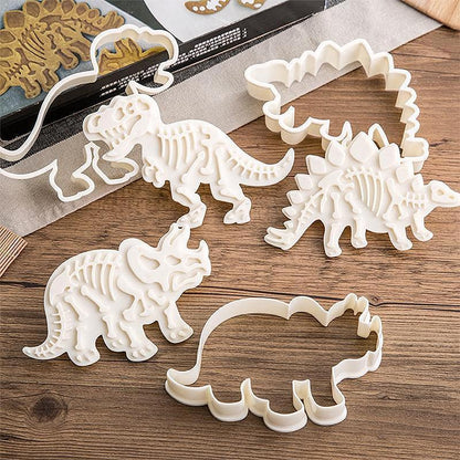 Dinosaur Cookie Cutters (Set of 3) | Bowlift