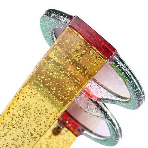 BowLift | Designer Red Green Black Circle Sun Glasses