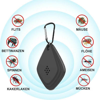 Ultrasonic flea & tick protection