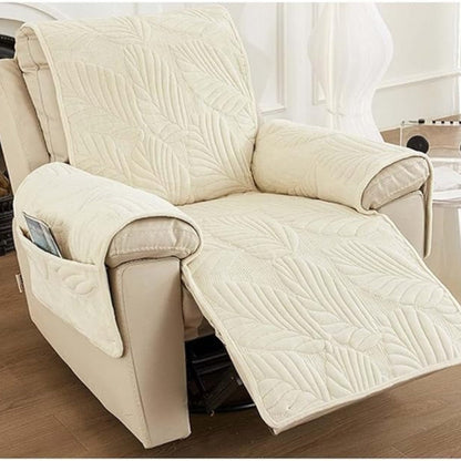 BowLift | Verdant Leaf Pattern Recliner Cover