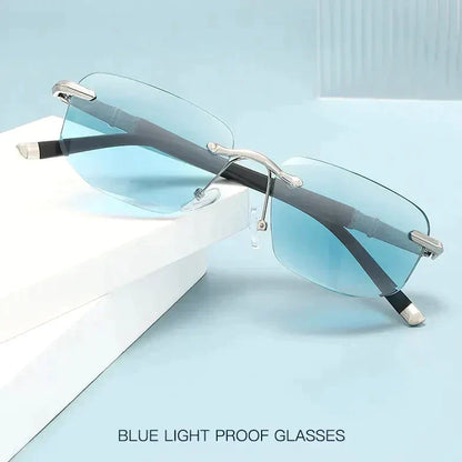 Skanto | Safir High Hardness Anti-Blue Light Wide and Near Reading Glasses Sunglasses