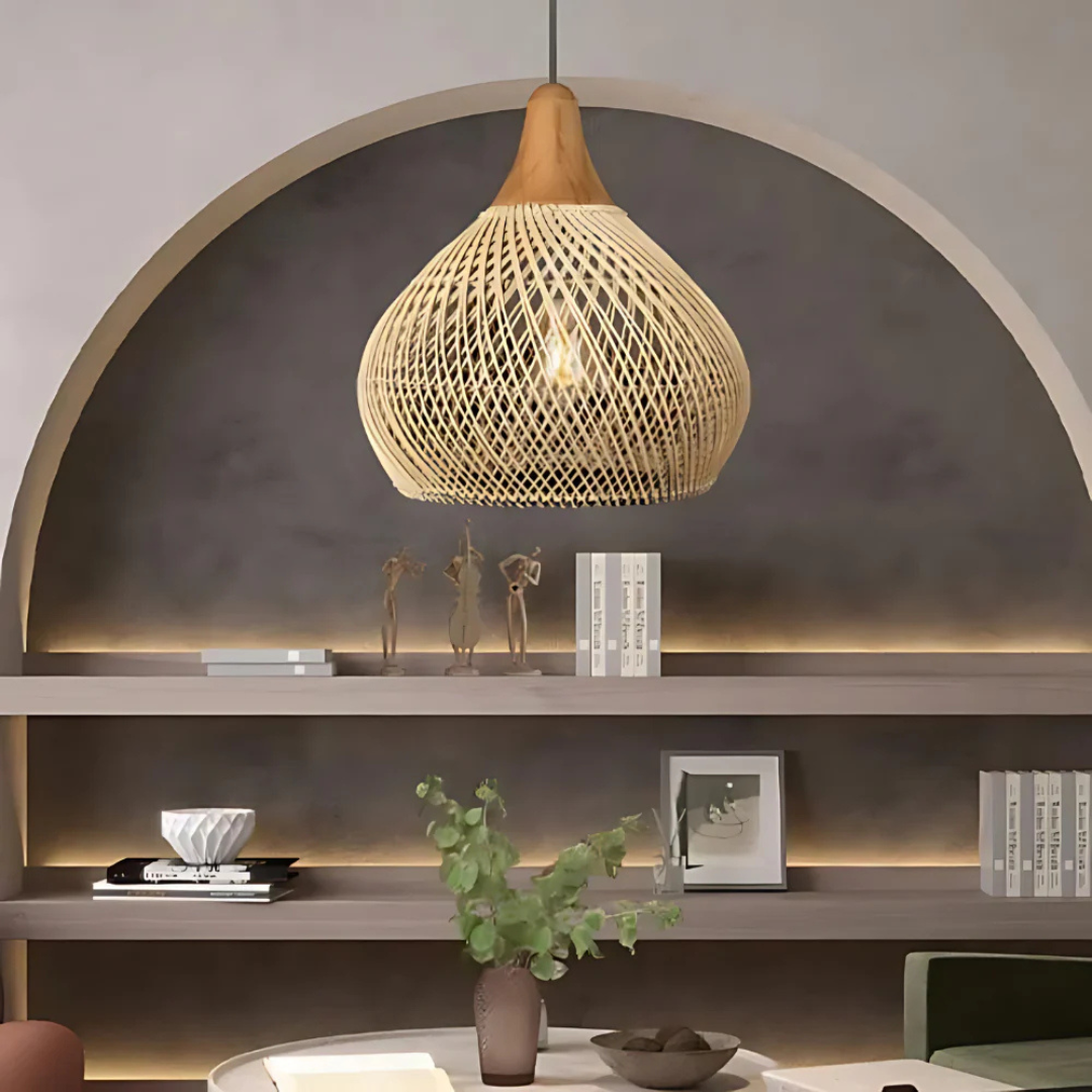 Skanto | Rattan Boho Pendant Lamp