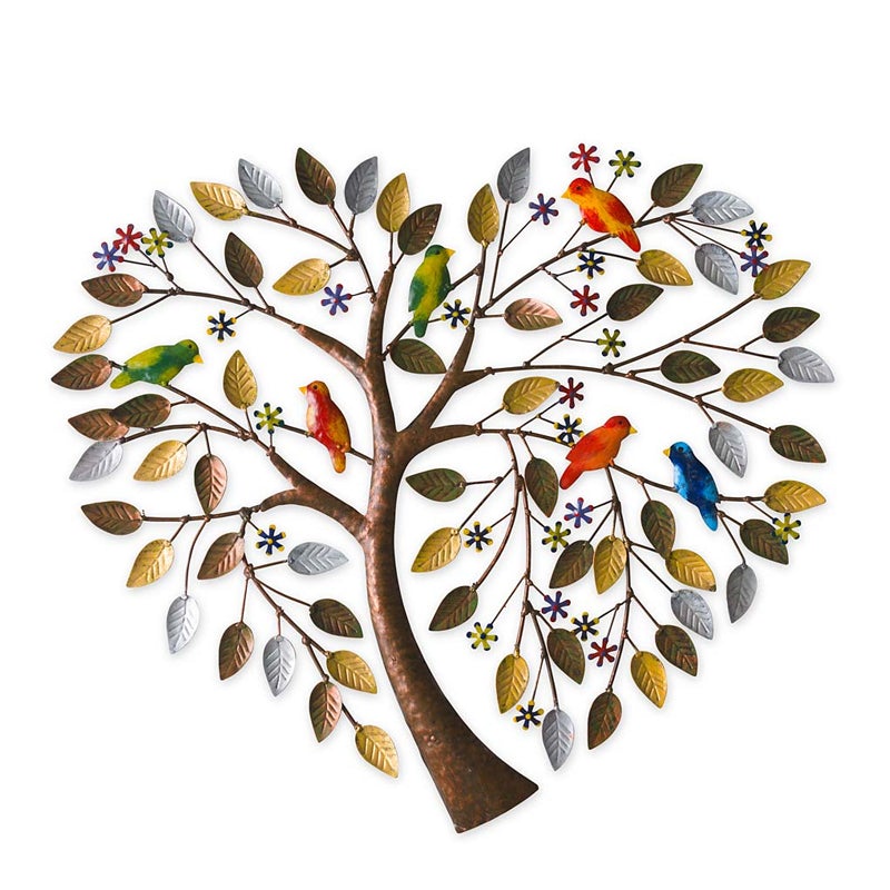 Heart-Shaped Tree of Life - 3D Acrylic Wall Art Decor | Skanto