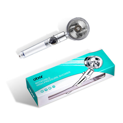 Skanto | Ober® Water-Saving Flow 360° Swivel High-Pressure Shower, with Luxury Packaging