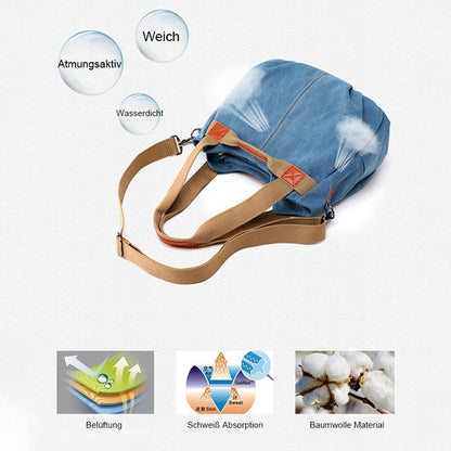 Canvas Shoulder Bag with Large Capacity | Karnz