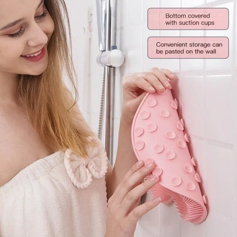 BowLift | Shower Foot & Back Scrubber, Massage Pad