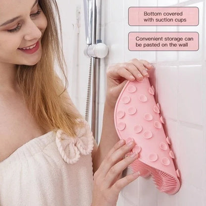 BowLift | Shower Foot & Back Scrubber, Massage Pad