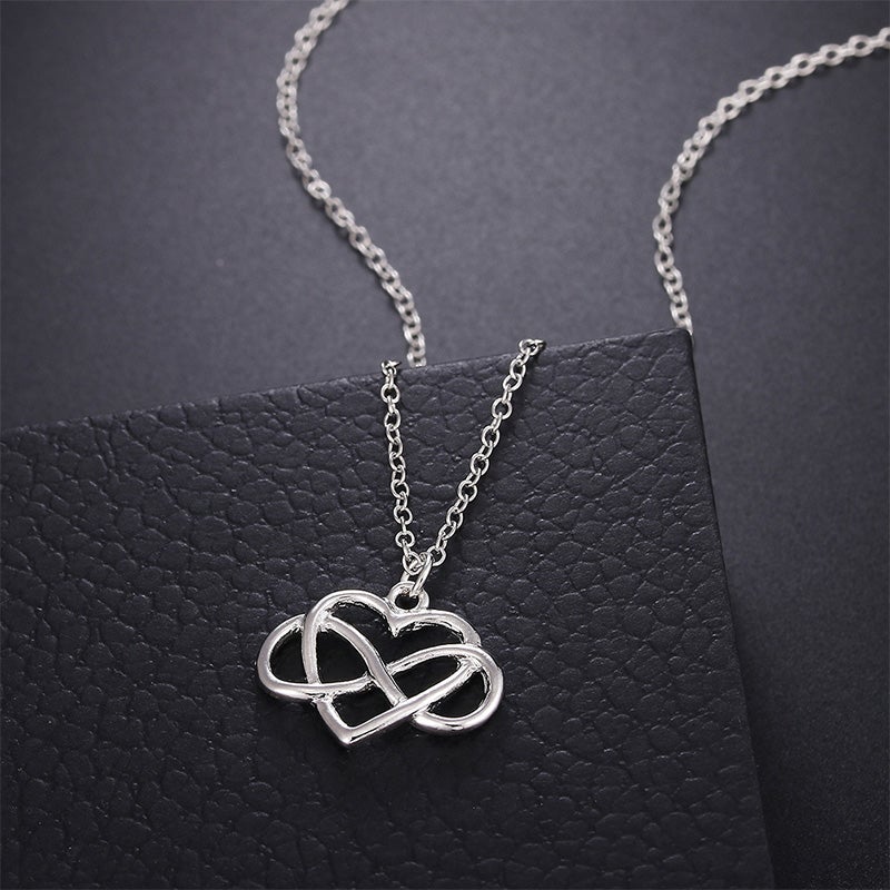 Skanto | Love Bow Non-Biological Sister Necklace Best Friend Necklace