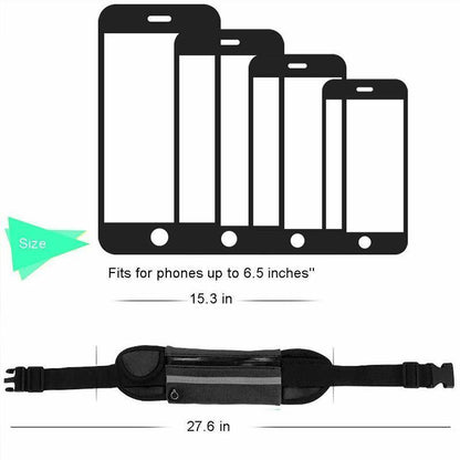 BowLift | Running Sports Jogging Portable Outdoor Phone Holder Waterproof Belt Pouch