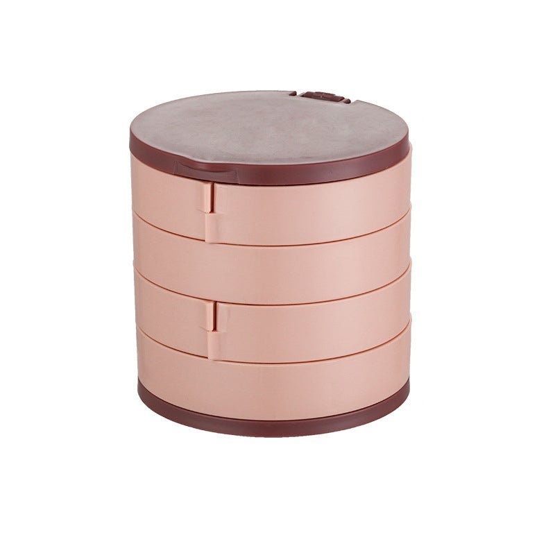 Brehn | Jewelry Box - 360° rotatable storage box for jewelry, maximum protection and organization
