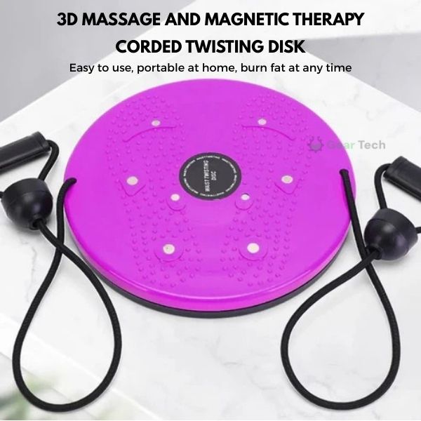 Skanto | Waist Whisper Twisting Disc Pro | Magnetic Massage Balance Board for Core Strength & Waist Training at Home