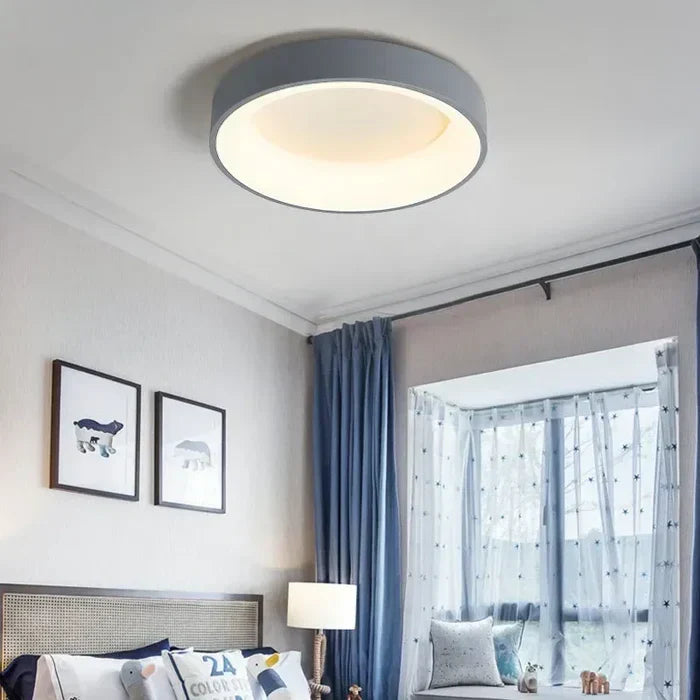 Brehn | Scandinavian round LED ceiling lamps - NordicGlow