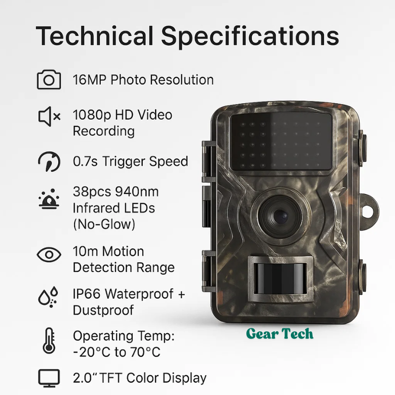BowLift | Night Vision Outdoor Wildlife Animal Camera