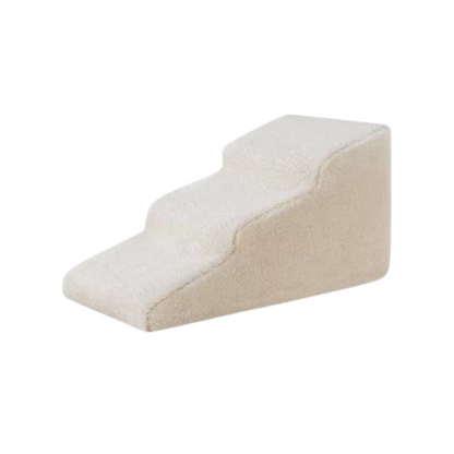 Soft foam stairs for small and older dogs – ramp next to the bed