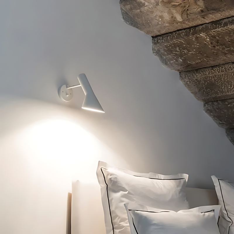 Skanto | LumiVera Vintage Wall Lamp | Nostalgic Look with Modern Technology | Robust Iron | For Living Room, Hallway, and Dining Area