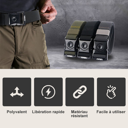 Tactical Belt with Automatic Buckle | Skanto