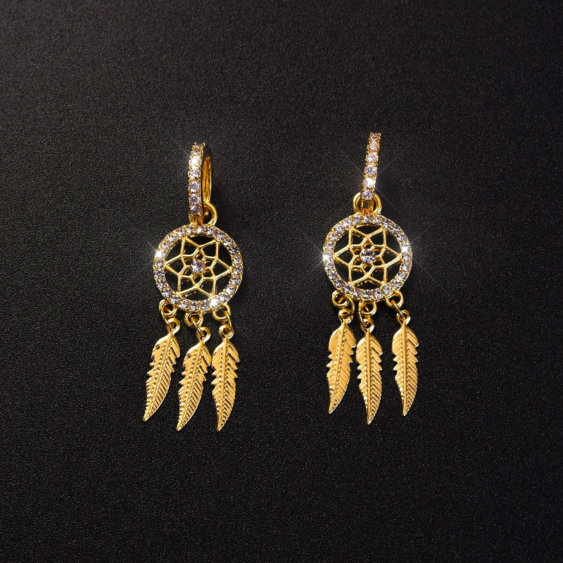 Evani️ | Elegant Refinement with 14-karat Gold Earrings