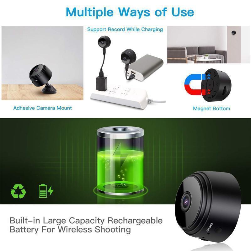 Skanto | 1080p magnetisk WiFi mini kamera-RV tilhenger bakoverkamera