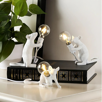 Skanto | Doctor Mousey – Original Designer Muse Lamp for Table or Shelf