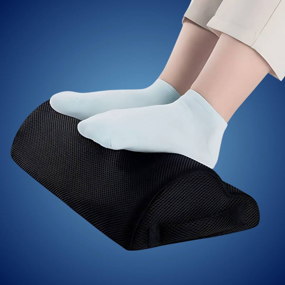 ErgoLift Comfort Foot Rest Cushion | Ergonomic Support - Improved Circulation - Back Pain Relief - Enhanced Posture - at Home or Office Bowlift