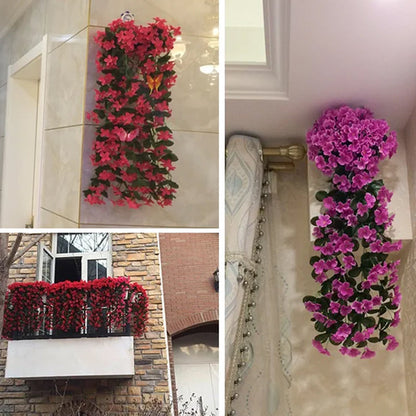 BowLift | Simulated Violet Hanging Basket