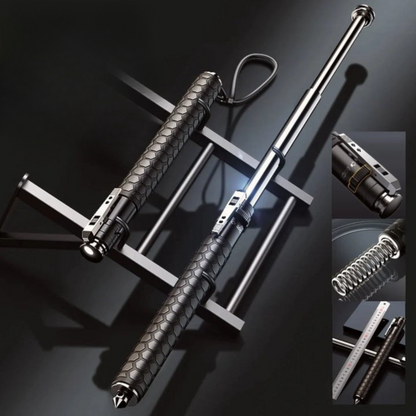 Skanto | Automatic Hiking Pole Safety Walking Stick with LED Light