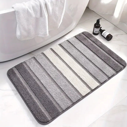 Skanto | Lumiere Striped Absorbent Bath Mat