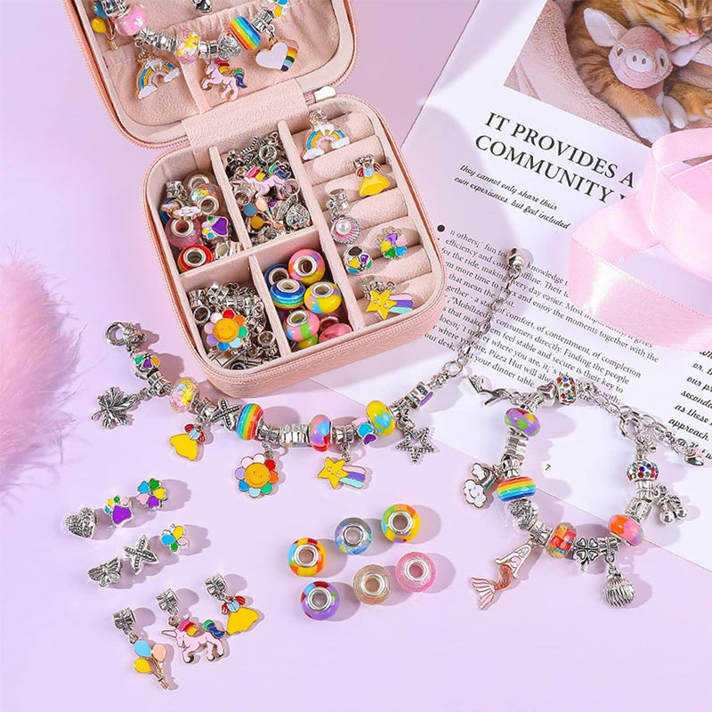 Handmade pearl bracelet set for children
