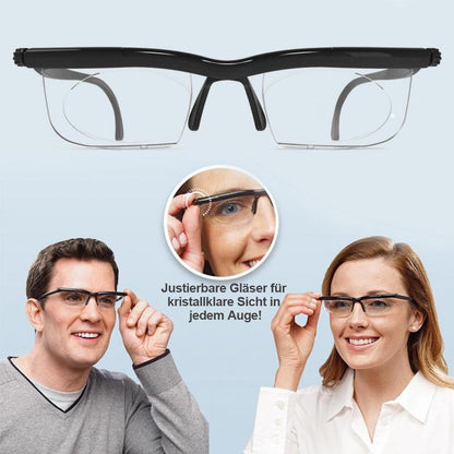 Skanto | Fokus Adjustable Unisex Reading Glasses for Comfortable Vision