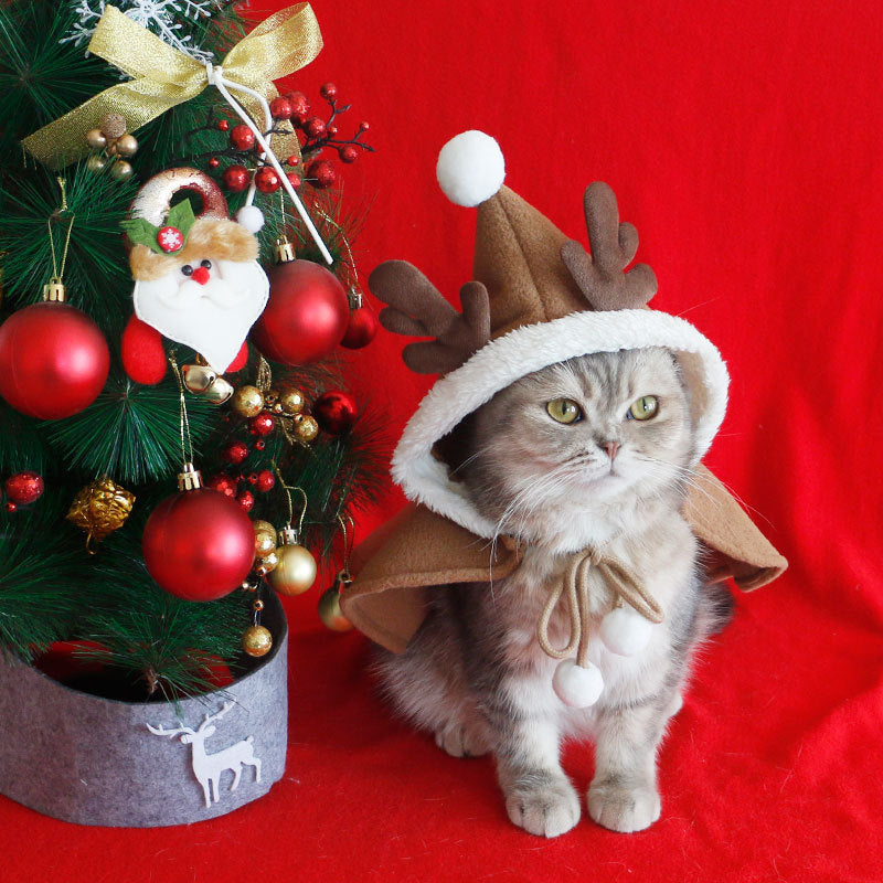 Skanto | Pet Christmas Hooded Cape