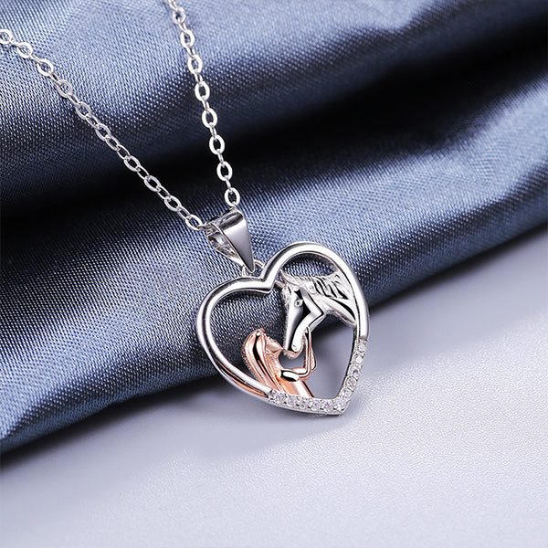 Skanto | Girl and Horse Necklace Chain