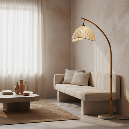 Takumi Natural Bamboo Floor Lamp