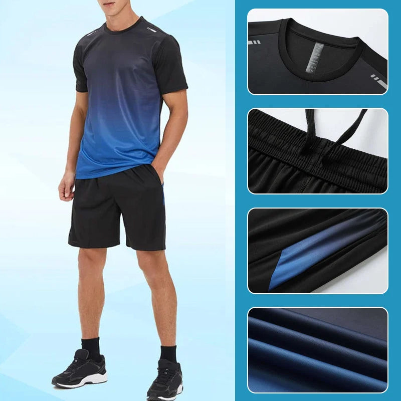 Men's Summer Quick-Drying Sports Suit | Bowlift