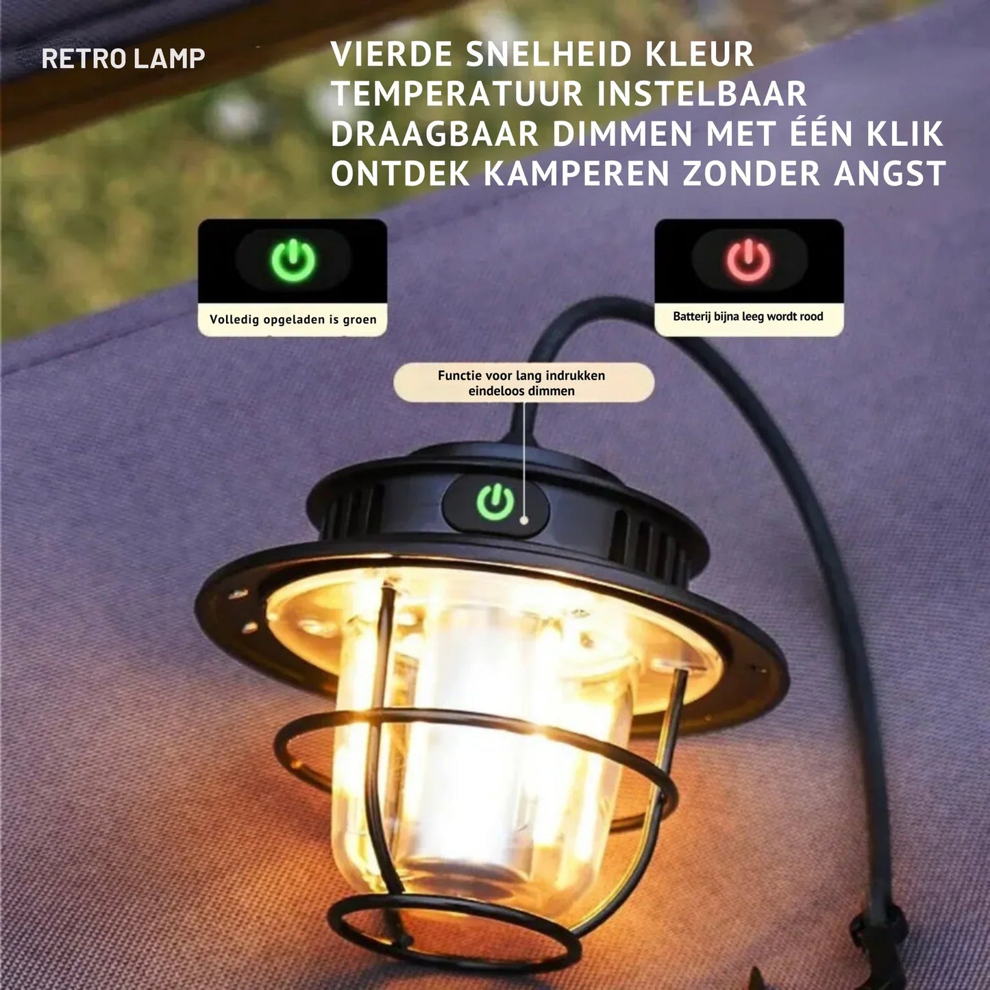 Skanto | Rechargeable LED Camping Lantern
