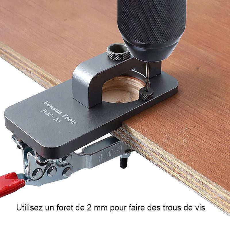 Concealed Hinge Jig 35 mm for Woodworking | Skanto