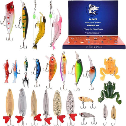 Skanto | 24 Days Christmas Countdown Fishing Rod Set