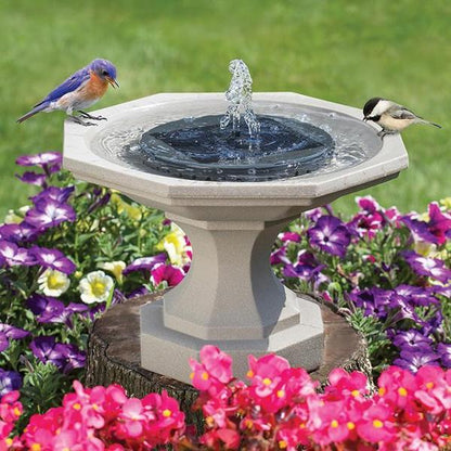 Kalsten | Solar Bionic Fountain for Gardens Birth Bath for Floor / Ground